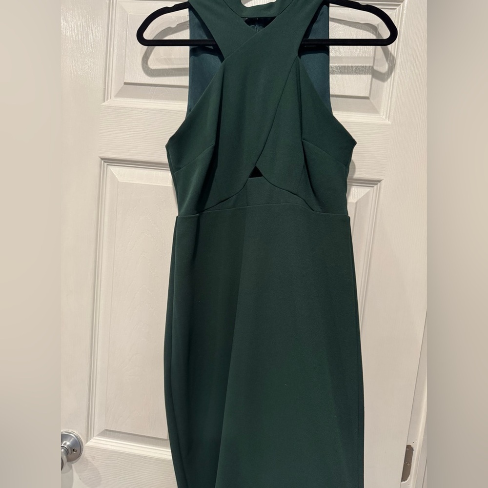 Guess Olive Green Cocktail Dress